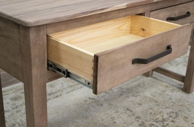 International Furniture Direct Natural Parota Brown Sofa Table-2