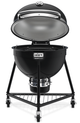 Weber® Summit® Kamado E6 Black Freestanding Charcoal Grill-1