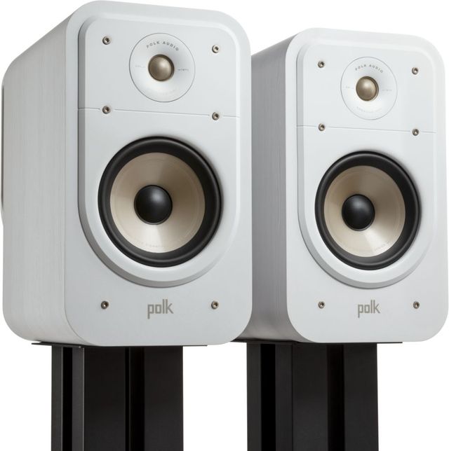 Polk Audio® Signature Elite White Bookshelf Speaker-0