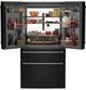 Café™ 36" 23.2 Cu. Ft. Matte Black Counter Depth French Door Refrigerator-3