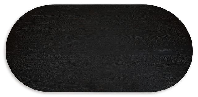Signature Design by Ashley® Rowanbeck Black Dining Table-2