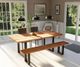 Corcoran Importation Zen 80" Live Edge Acacia Table Top-4