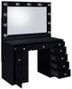 Coaster® Acena 2-Piece Black High Gloss Vanity Set-1