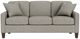Flexsteel® Moxy Gray Quarry Sofa with Straight Track Arms-1