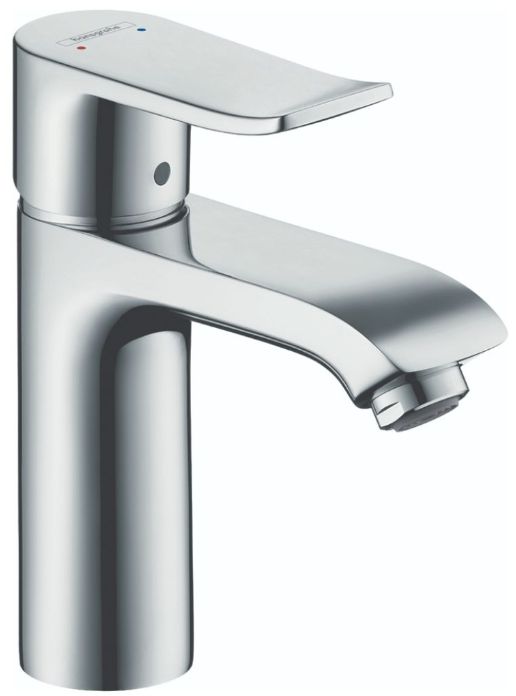 Hansgrohe Metris Chrome 1.2 GPM Single-Hole Faucet with Pop-Up Drain-0