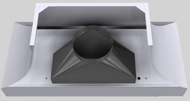 Vent-A-Hood® Designer Series 54" White Wall Mounted Range Hood-2