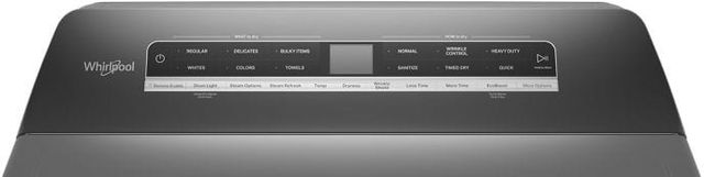 Whirlpool® 8.8 Cu. Ft. Chrome Shadow Front Load Electric Dryer-1