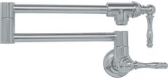 Franke Farmhouse Satin Nickel Wall Mounted Pot Filler