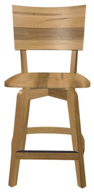 Mavin Customizable Fresno 24" Swivel Bar Stool-1