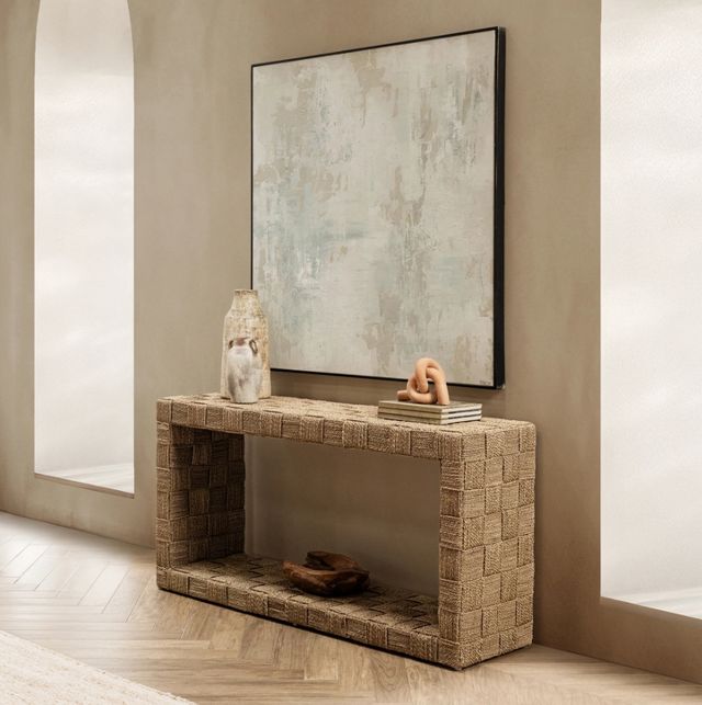 Classic Home Neyla Natural Console Table-1
