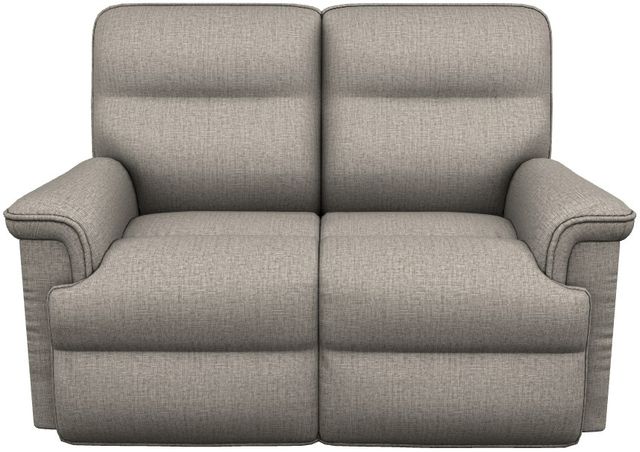 La-Z-Boy® Jay Linen Power Reclining Loveseat with Headrest and Lumbar-1