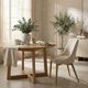 LH Home Fritz Ivory/Natural Dining Side Chair-1