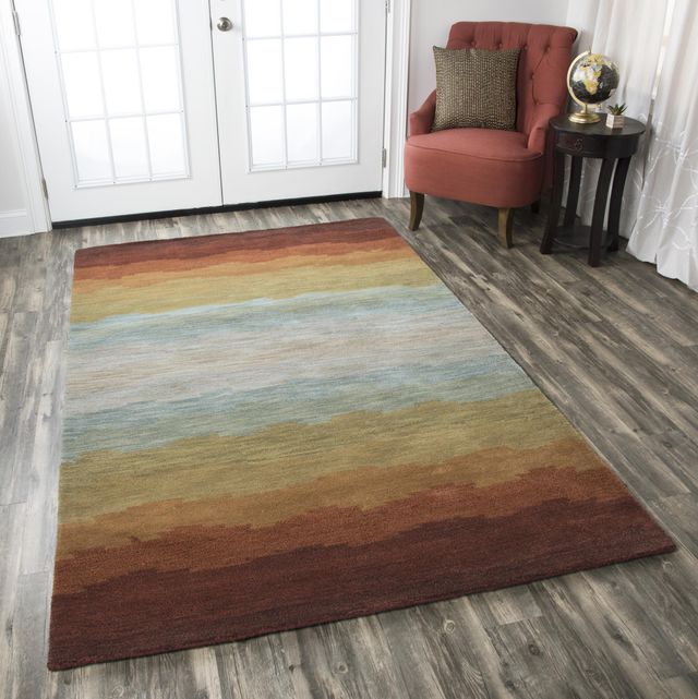 Rizzy Home Colours Multi 8' x 10' Rug-2