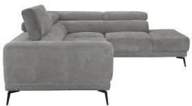 Mazin Furniture Medora 2-Piece Gray Right-Arm Facing Sofa Sectional and Chaise-2
