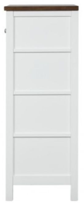Furniture of America® Pinetop Dark Brown/White Chest-3