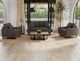 International Furniture Direct Mita Gray Loveseat-3