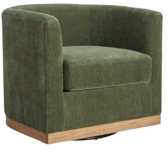 Signature Design by Ashley® Jersonlow Forest Green Swivel Chair