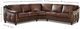 Hydeline® Belfast 3-Piece Caramel Brown Sectional-1