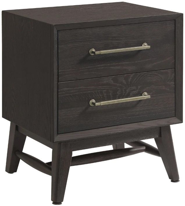 Intercon Bayside Black Nightstand -0