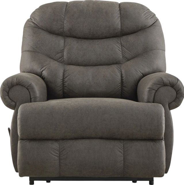 Signature Design by Ashley® Camera Time Gunmetal Manual Recliner-1