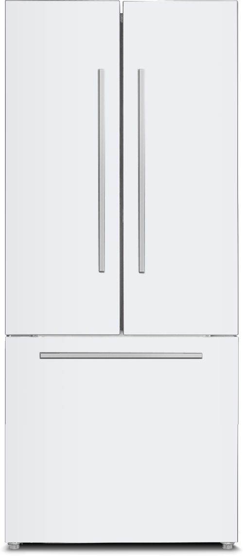Marathon® 30" 18.0 Cu. Ft. White Counter Depth French Door Refrigerator-0
