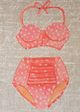 Stylecraft Gray/Orange/Pink/Red Wall Art-1