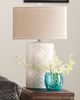 Signature Design by Ashley® Shelvia Ceramic Antique White Table Lamp-1