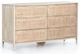 Magnolia Home by Joanna Gaines Palmer Natural 6-Drawer Dresser-0