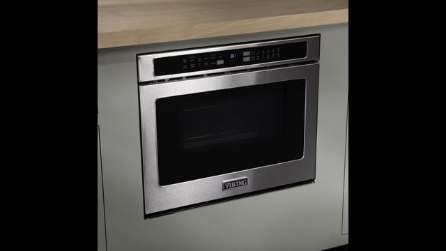 Viking® 5 Series 1.4 Cu. Ft. Stainless Steel Under Counter Convection DrawerMicro™ Oven-1