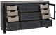 Signature Design by Ashley® Foyland Black/Brown Dresser-2