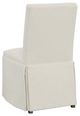 Fairfield® Customizable Entree Dining Straight Short Back Skirted Dining Side Chair with Tobacco Legs-3