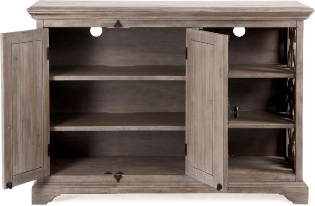 Magnussen Home® Tinley Park Dovetail Grey Printer Stand-2