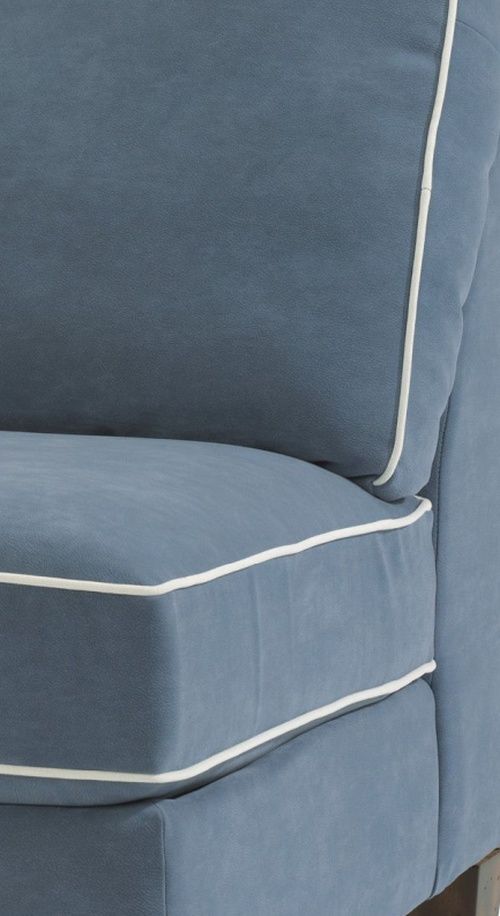 Flexsteel® Westside Light Blue Armless Chair-1