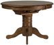 Liberty Furniture Carolina Crossing 3-Piece Antique Honey Round Dining Set-2