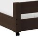 Elements International Cali Kids Brown Full Panel Bed-1