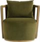 TOV Furniture Paolo Green Swivel Accent Chair-3