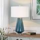 Uttermost® Pescara Teal-Gray Table Lamp-1