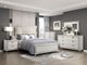 Homelegance® Audra Gold/White Nightstand-1