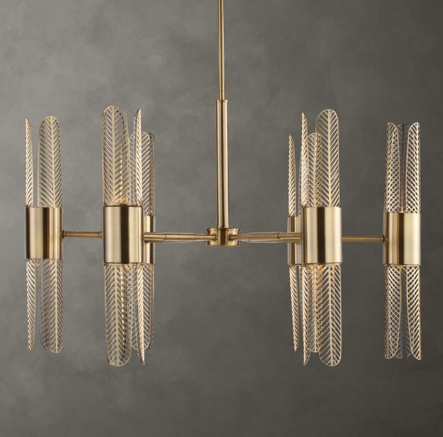 Uttermost® Cret Brass Chandelier-1