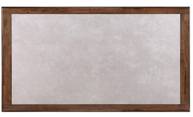Coaster® Sherwood Beige Dining Table with Brown Base-3