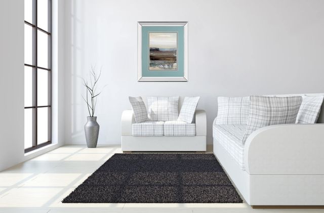 Classy Living Aerial Snow Hint of Blue Wall Art-1