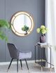 A & B Home Gold 35" Wall Mirror -3