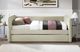 Bernards Trina Tan Upholstered Twin Trundle Bed-1
