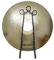 A & B Home Gold Cumberland Round Hammered Statuary-3