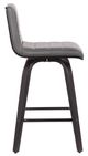 Armen Living Vienna Gray 26" Counter Stool-2