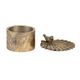 A & B Home Antique Gold 5" Trinket Box-2