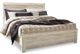 Signature Design by Ashley® Bellaby 2-Piece Whitewash King Panel Bed Set-1