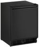 U-Line® ADA Series 21" 3.3 Cu. Ft. Black Under the Counter Refrigerator-0