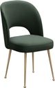 TOV Furniture Swell Forest Green Velvet Chair-0