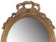 A & B Home Ornate Gold Oval Mirror-1